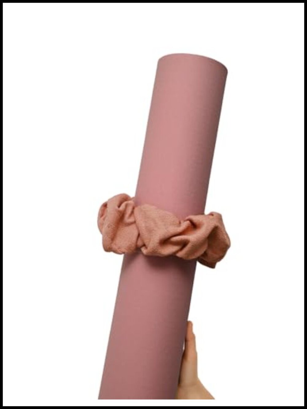 Yoga Mat Scrunchie Strap Carrier Pilates Mat Holder Soft Fabric
